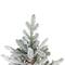 7.5ft. Pre-Lit Real Touch™ Elite Flocked Calgary Pine IPT Artificial Christmas Tree, Dual Color LED Lights